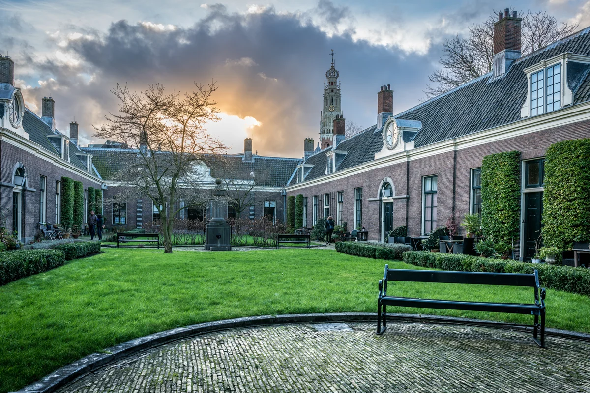 Teyler’s Hofje — Haarlem and the Spaarne