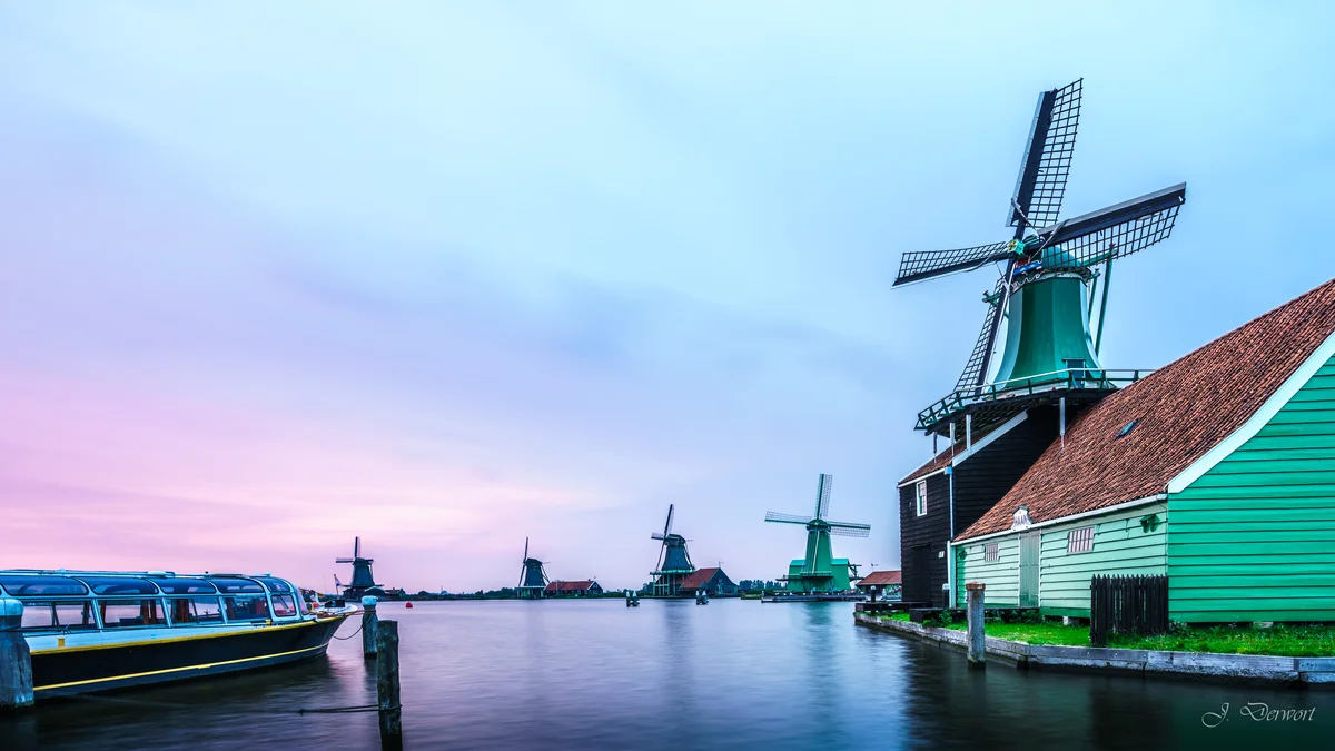 Dutch windmills