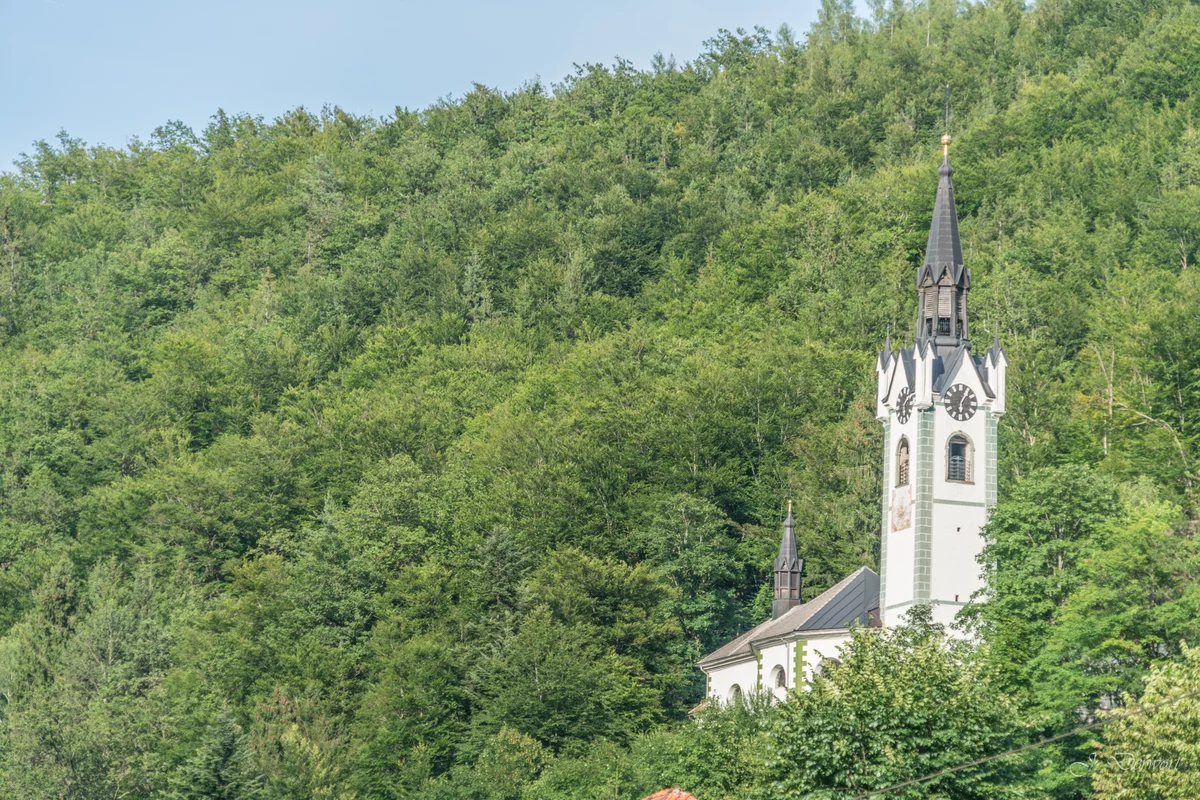 Church — Hilltop churches in the Slovenian landscape
