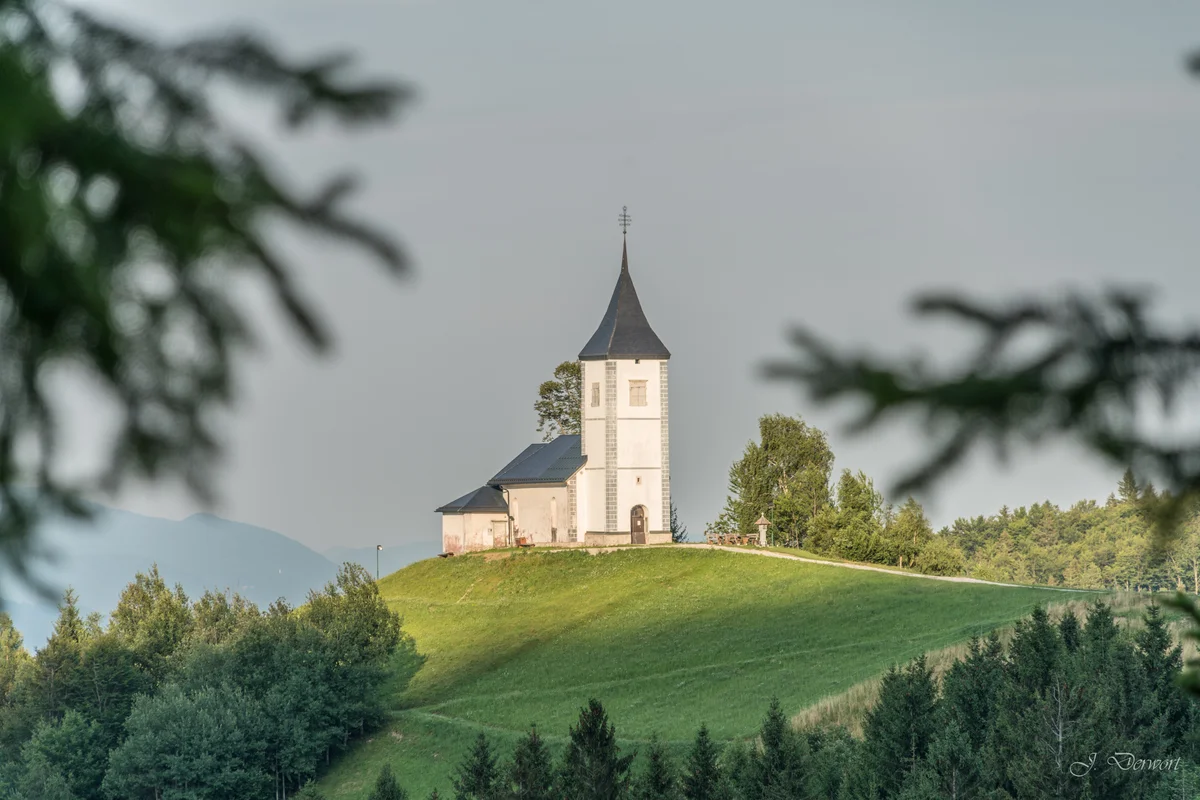 Church — Hilltop churches in the Slovenian landscape