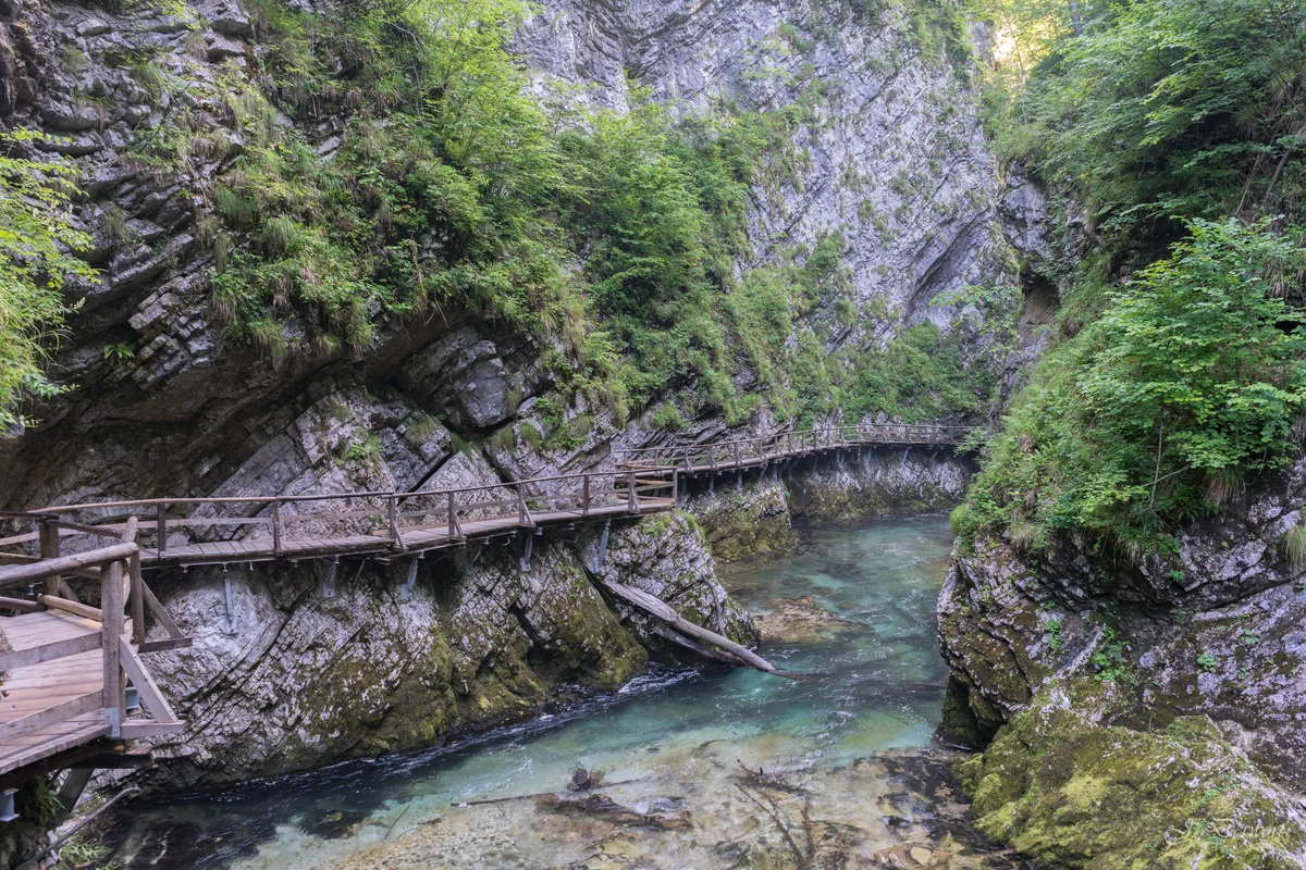 Gorge — Vintgar and Tolmin