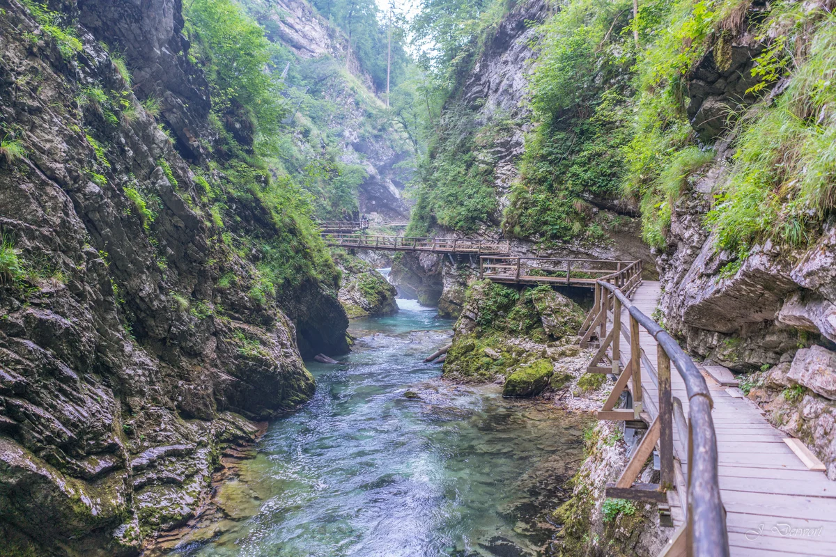 Gorge — Vintgar and Tolmin