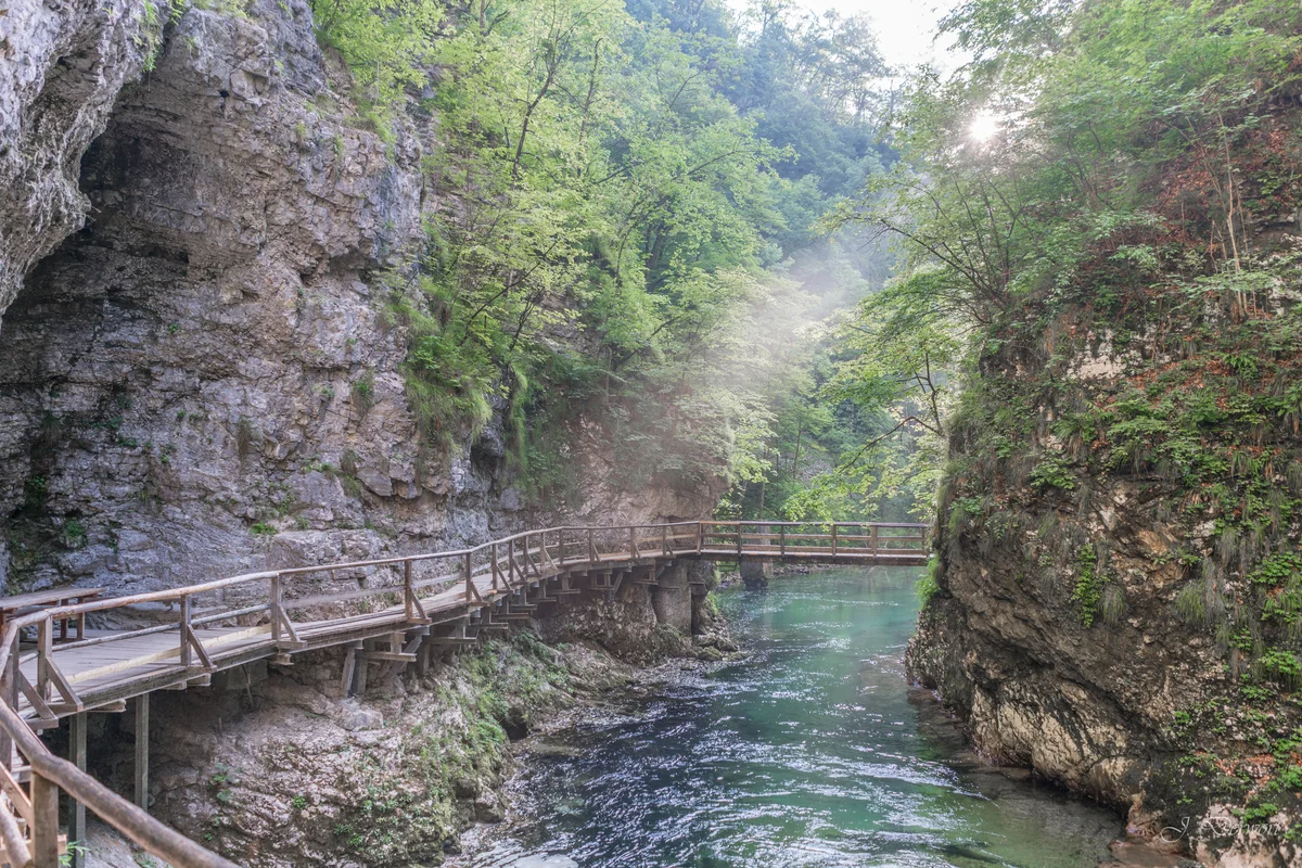 Gorge — Vintgar and Tolmin