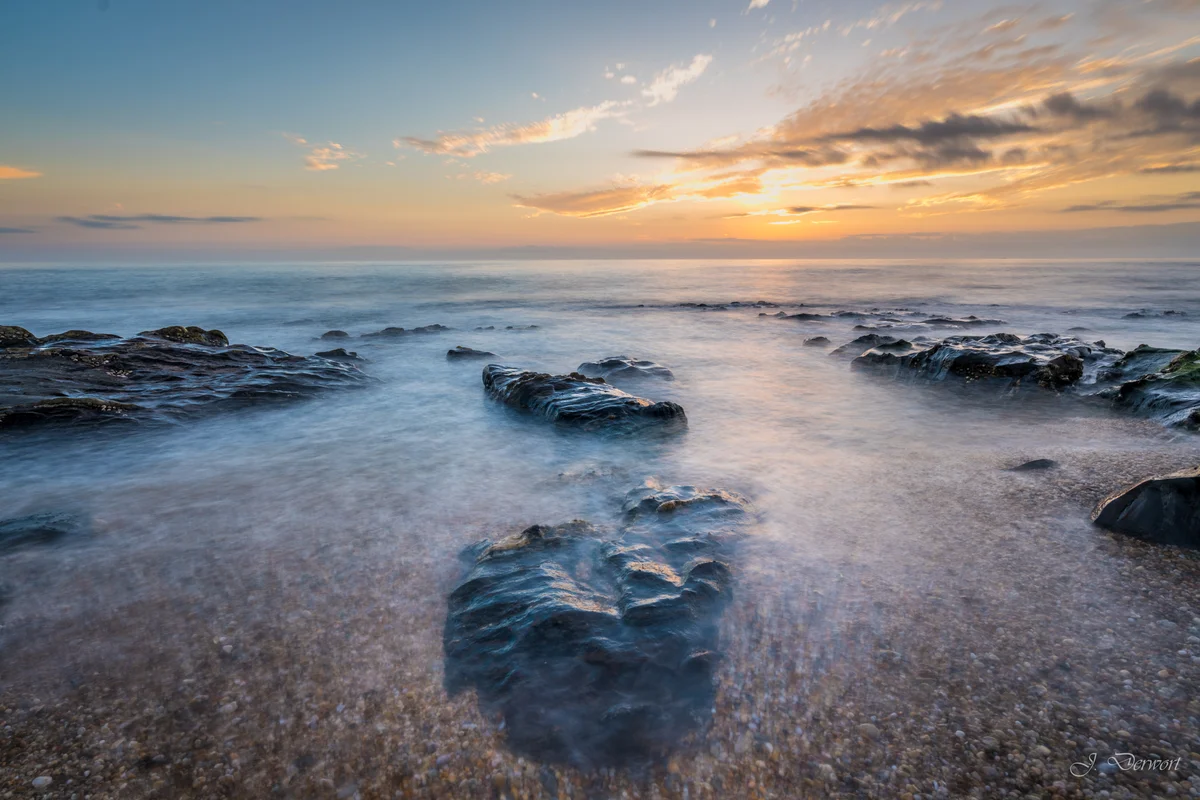 The Stones — Northern Portugal’s Atlantic coast at sunset
