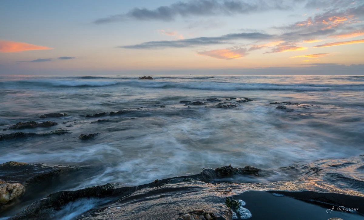 Rough Sea — Northern Portugal’s Atlantic coast at sunset