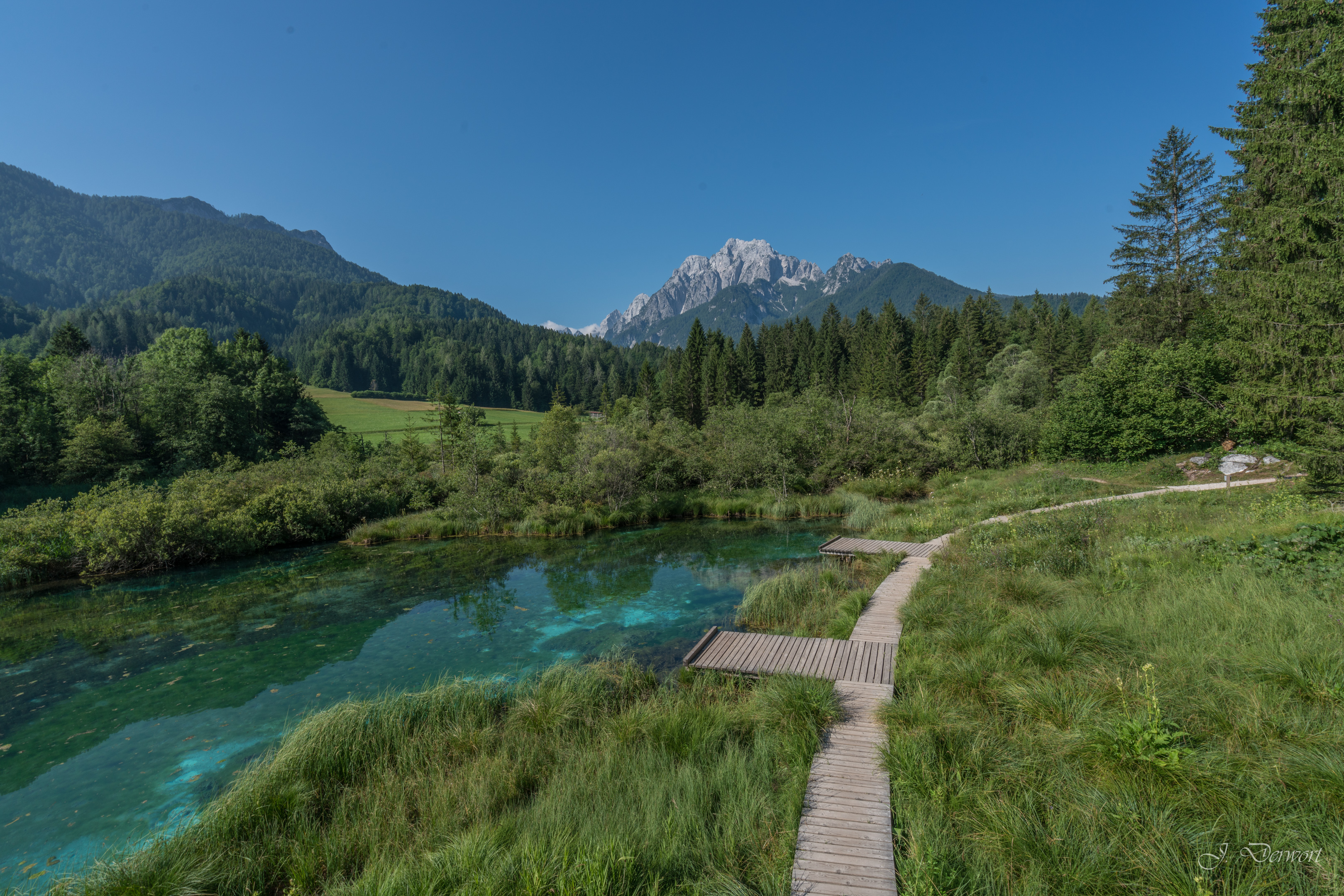 The Julian Alps in Slovenia